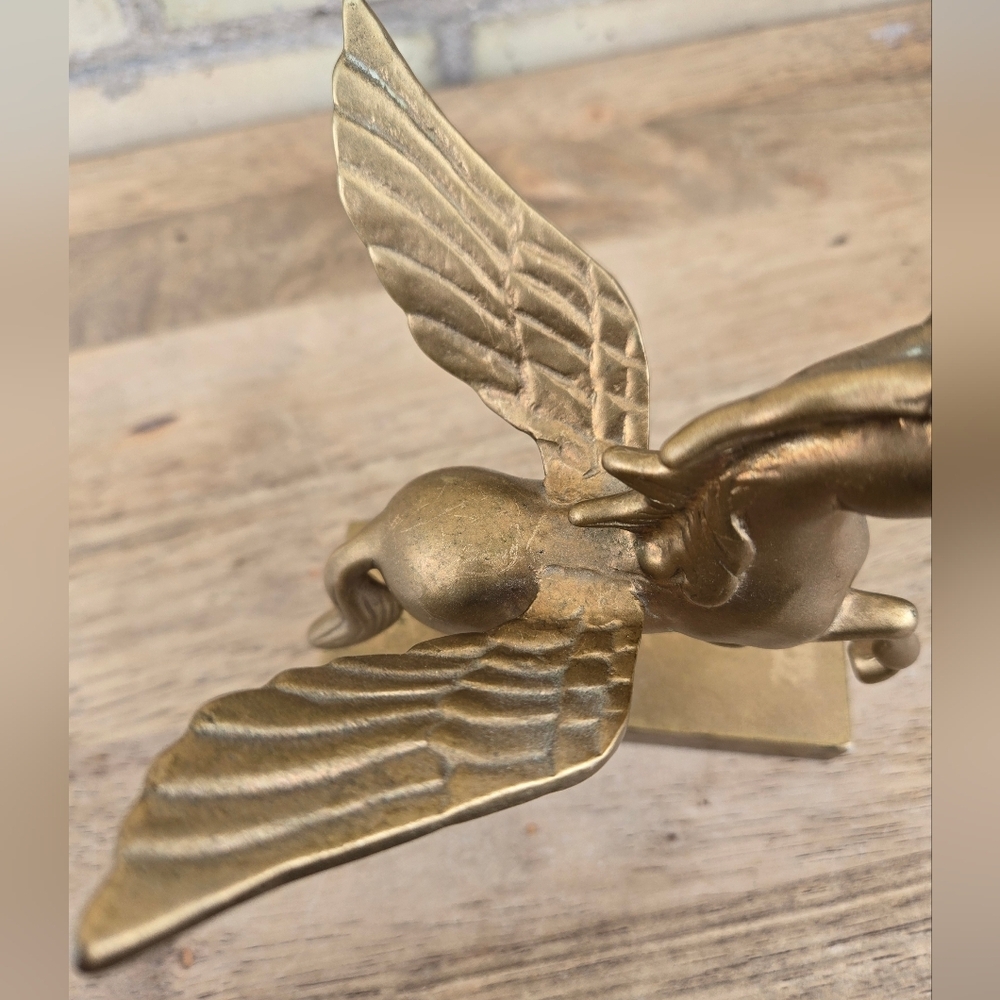 Vintage Brass Pegasus - Picture 8 of 8